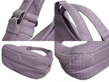 Load image into Gallery viewer, 極美品 BOTTEGAVENETA ボッテガヴェネタ ハンドバッグ イントレチャート B03605115H パープル レザー ブラック金具 美品 中古 4b002230
