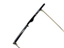 画像をギャラリービューアに読み込む, GUCCI グッチ サングラス GG0431S サイズ60□16 145 ブラック ゴールド ラインストーン メタル プラスチック 美品 中古 4b002231