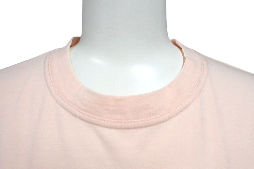 ChristianDior クリスチャンディオール 半袖Tシャツ 3P16155024 サイズ38 デニムロゴ プリント ピンク 美品 中古 4b002238