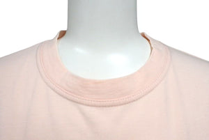 ChristianDior クリスチャンディオール 半袖Tシャツ 3P16155024 サイズ38 デニムロゴ プリント ピンク 美品 中古 4b002238