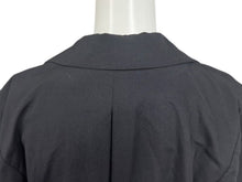 画像をギャラリービューアに読み込む, Christian Dior クリスチャンディオール アシンメトリーミディアムドレス 0150FW92 毛 キュプラ ブラック サイズ9 美品 中古 4b002239