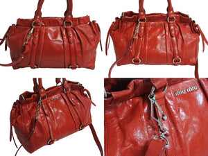 MIUMIU ミュウミュウ 2WAYバッグ ハンドバッグ ショルダーバッグ