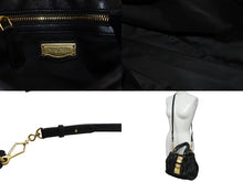 Load image into Gallery viewer, MIUMIU ミュウミュウ 2WAY マテラッセ ショルダーバッグ ハンドバッグ キルティング ブラック レザー ゴールド金具 美品 中古 4b002243