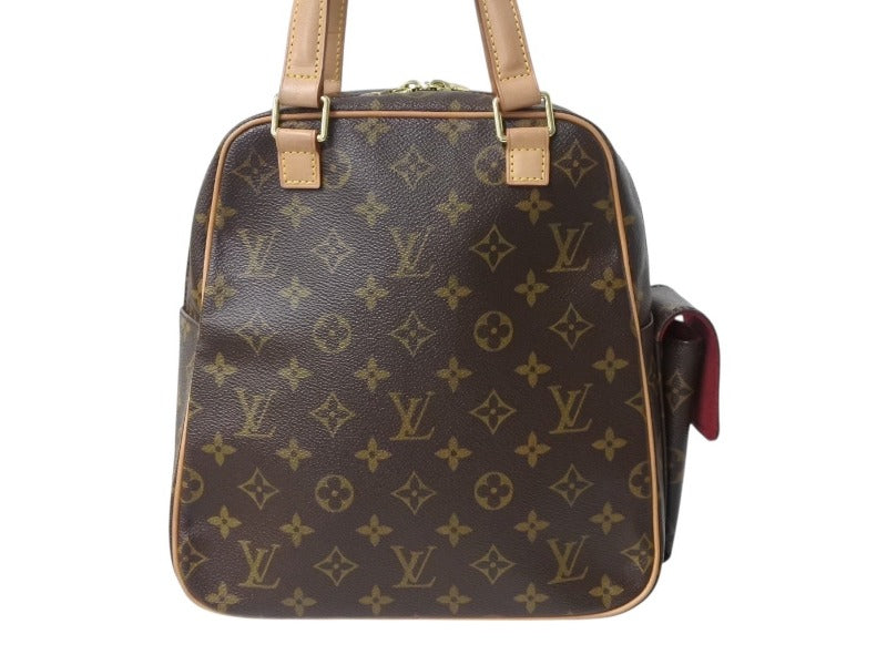 Very Good Condition LOUIS VUITTON Monogram Eccentricity Handbag M51161 Brown TH1003 Used 4b002256