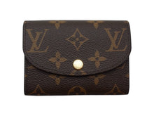画像をギャラリービューアに読み込む, LOUIS VUITTON ルイヴィトン コインケース 二つ折り財布 ポルトモネ・ロザリ M41939 モノグラム フューシャ 美品 中古 4b002260