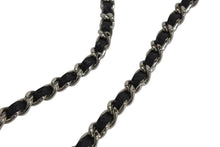 Load image into Gallery viewer, 新品同様 CHANEL シャネル チェーンウォレット 長財布 AP0250 23番台 ココマーク キャビアスキン ブラック シルバー金具 中古 4b002263