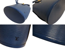 Load image into Gallery viewer, LOUIS VUITTON ルイヴィトン クリュニー ショルダーバッグ M52255 エピ レザー ブルー ゴールド金具 美品 中古 4b002275