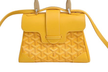 画像をギャラリービューアに読み込む, 極美品 GOYARD ゴヤール サイゴン ミニ ソフトバッグ 2WAY ハンドバッグ SAIGONMINTY08CL08P イエロー シルバー金具 中古 4b002277
