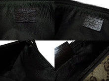 画像をギャラリービューアに読み込む, GUCCI グッチ ハンドバッグ 07198 ブラウン ベージュ GGスプリームキャンバス レザー シルバー金具 美品 中古 4b002278