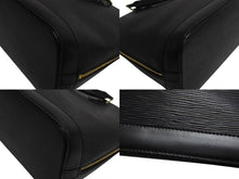 Load image into Gallery viewer, LOUIS VUITTON ルイヴィトン アルマPM ハンドバッグ M52142 エピ レザー ブラック ゴールド金具 美品 中古 4b002279