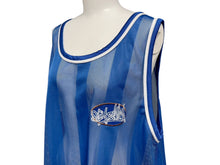 画像をギャラリービューアに読み込む, 極美品 EMINEM エミネム タンクトップ バスケットボール ユニフォーム ブルー ポリエステル サイズM 中古 4b002283