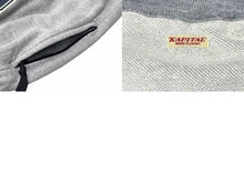 Load image into Gallery viewer, KAPITAL キャピタル ハーフジップベスト 裏毛 スウェット生地 KOUNTRYロゴ K2503SC108 サイズXL グレー 美品 中古 4b002284