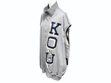 Load image into Gallery viewer, KAPITAL キャピタル ハーフジップベスト 裏毛 スウェット生地 KOUNTRYロゴ K2503SC108 サイズXL グレー 美品 中古 4b002284