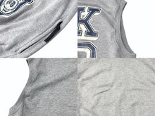Load image into Gallery viewer, KAPITAL キャピタル ハーフジップベスト 裏毛 スウェット生地 KOUNTRYロゴ K2503SC108 サイズXL グレー 美品 中古 4b002284