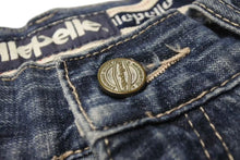 Load image into Gallery viewer, PellePelle ペレペレ パッチワーク デニム ハーフパンツ サイズ32 コットン ネイビー 美品 中古 4b002287