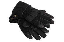 画像をギャラリービューアに読み込む, 新品未使用 CHROME HEARTS クロムハーツ レザーグローブ サイズL CHプラスパッチ クロスボールボタン 6パッチ シルバー925 中古 4b002296