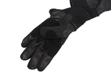 画像をギャラリービューアに読み込む, 新品未使用 CHROME HEARTS クロムハーツ レザーグローブ サイズL CHプラスパッチ クロスボールボタン 6パッチ シルバー925 中古 4b002296