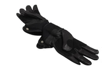 画像をギャラリービューアに読み込む, 新品未使用 CHROME HEARTS クロムハーツ レザーグローブ サイズL CHプラスパッチ クロスボールボタン 6パッチ シルバー925 中古 4b002296