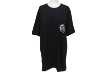 画像をギャラリービューアに読み込む, 新品未使用 CHROME HEARTS クロムハーツ 半袖Tシャツ サイズL ホノルル限定 CHプラス ホースシュー ブラック 中古 4b002299