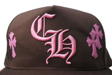 画像をギャラリービューアに読み込む, 新品未使用 CHROME HEARTS クロムハーツ キャップ クロスパッチ 刺繍 クロスボール シルバー 925 ブラウン ピンク 中古 4b002302