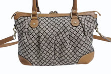 画像をギャラリービューアに読み込む, GUCCI グッチ スーキー ハンドバッグ 247902 GGスプリームキャンバス レザー ブラウン ベージュ ゴールド金具 美品 中古 4b002306