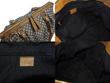 画像をギャラリービューアに読み込む, GUCCI グッチ スーキー ハンドバッグ 247902 GGスプリームキャンバス レザー ブラウン ベージュ ゴールド金具 美品 中古 4b002306