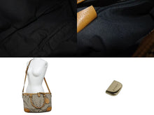 画像をギャラリービューアに読み込む, GUCCI グッチ スーキー ハンドバッグ 247902 GGスプリームキャンバス レザー ブラウン ベージュ ゴールド金具 美品 中古 4b002306