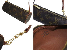 Load image into Gallery viewer, LOUIS VUITTON ルイヴィトン パピヨン30 モノグラムキャンバス ハンドバッグ 旧型 筒形 M51365 ブラウン 美品 中古 4b002308