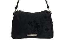 画像をギャラリービューアに読み込む, 新品未使用 CHROME HEARTS クロムハーツ チキンナゲット スモール ワンショルダーバッグ ダガー CHクロス シルバー925 総柄 中古 4b002313