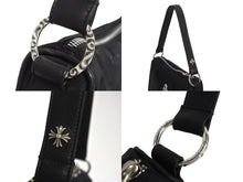 画像をギャラリービューアに読み込む, 新品未使用 CHROME HEARTS クロムハーツ チキンナゲット スモール ワンショルダーバッグ ダガー CHクロス シルバー925 総柄 中古 4b002313