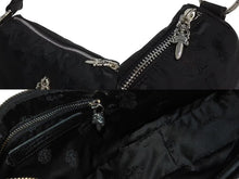 画像をギャラリービューアに読み込む, 新品未使用 CHROME HEARTS クロムハーツ チキンナゲット スモール ワンショルダーバッグ ダガー CHクロス シルバー925 総柄 中古 4b002313