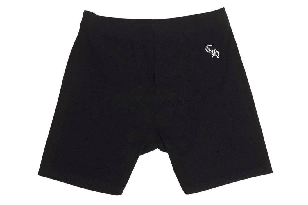 新品◆CHROME HEARTS◆ クロムハーツ レギンス スパッツ 黒無地 Ｓ 新品未使用 CHROME HEARTS クロムハーツ スパッツ レギンス サイズXS