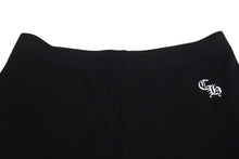 画像をギャラリービューアに読み込む, 新品未使用 CHROME HEARTS クロムハーツ スパッツ レギンス サイズXS CH刺繍 レーヨン ポリウレタン ブラック 中古 4b002315