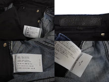 画像をギャラリービューアに読み込む, 新品未使用 CHROME HEARTS クロムハーツ フレアデニムパンツ ジーンズ サイズ27 クロスボールボタン ブーツカット インディゴブルー 中古 4b002316