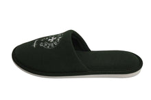 画像をギャラリービューアに読み込む, 新品未使用 CHROME HEARTS クロムハーツ ホノルル限定 ホテルスリッパ サイズM ホースシュー刺繍 カーキ ホワイト 中古 4b002317