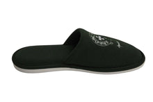 画像をギャラリービューアに読み込む, 新品未使用 CHROME HEARTS クロムハーツ ホノルル限定 ホテルスリッパ サイズM ホースシュー刺繍 カーキ ホワイト 中古 4b002317