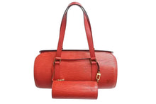 Load image into Gallery viewer, LOUIS VUITTON ルイヴィトン スフロ ハンドバッグ M52227 エピ レザーレッド ゴールド金具 美品 中古 4b002321