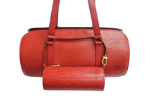 Load image into Gallery viewer, LOUIS VUITTON ルイヴィトン スフロ ハンドバッグ M52227 エピ レザーレッド ゴールド金具 美品 中古 4b002321