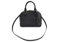 Load image into Gallery viewer, 極美品 LOUIS VUITTON ルイヴィトン アルマBB 2WAYバッグ ハンドバッグ ショルダーバッグ M40862 エピレザー ノワール 中古 4b002322
