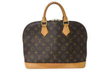 Load image into Gallery viewer, LOUIS VUITTON ルイヴィトン アルマPM ハンドバッグ M51130 モノグラム ブラウン ゴールド金具 美品 中古 4b002323