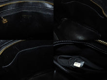 Load image into Gallery viewer, 極美品 CHANEL シャネル 復刻トートバッグ ハンドバッグ ココマーク ロゴ 鞄 7番台 キャビアスキン ブラック ゴールド金具 中古 4b002324