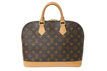 Load image into Gallery viewer, LOUIS VUITTON ルイヴィトン アルマPM ハンドバッグ M51130 モノグラム ブラウン ゴールド金具 美品 中古 4b002325