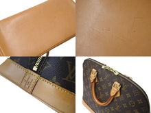 Load image into Gallery viewer, LOUIS VUITTON ルイヴィトン アルマPM ハンドバッグ M51130 モノグラム ブラウン ゴールド金具 美品 中古 4b002325