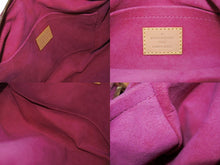 Load image into Gallery viewer, LOUIS VUITTON ルイヴィトン バギーPM モノグラムデニム ショルダーバッグ M95212 デニム レザー ピンク 美品 中古 4b002326