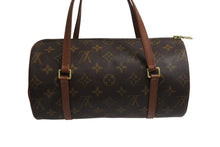 Load image into Gallery viewer, LOUIS VUITTON ルイヴィトン パピヨンPM 26 筒形 ハンドバック ブラウン モノグラム M51386 美品 中古 4b002329