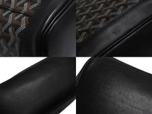 画像をギャラリービューアに読み込む, GOYARD ゴヤール アルパン バックパックMM リュック ALPIN2MMLTY01CL01P ブラック PVC レザー シルバー金具 美品 中古 4b002332