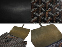 画像をギャラリービューアに読み込む, GOYARD ゴヤール アルパン バックパックMM リュック ALPIN2MMLTY01CL01P ブラック PVC レザー シルバー金具 美品 中古 4b002332