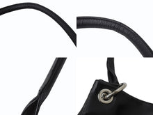 画像をギャラリービューアに読み込む, MARTIN MARGIELA マルタンマルジェラ ハンドバッグ 2way S56WG0044 SX9573 ブラック 黒 レザー シルバー金具 中古 4b002338