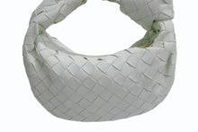 Load image into Gallery viewer, BOTTEGA VENETA ボッテガヴェネタ ミニ ジョディ ハンドバッグ A00137108K イントレチャート パステルグリーン 美品 中古 4b002340