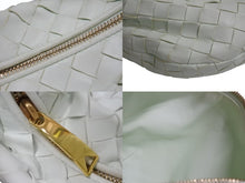 Load image into Gallery viewer, BOTTEGA VENETA ボッテガヴェネタ ミニ ジョディ ハンドバッグ A00137108K イントレチャート パステルグリーン 美品 中古 4b002340